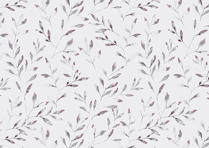 Laurel Leaves, Grape - Twist&Fit Roller Blind - Image 6